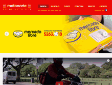 Tablet Screenshot of motonorte.com.ar